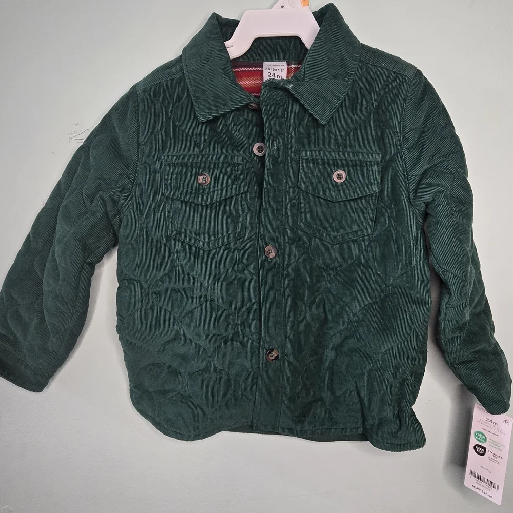 Carter's‎ Deep Green Corduroy Jacket